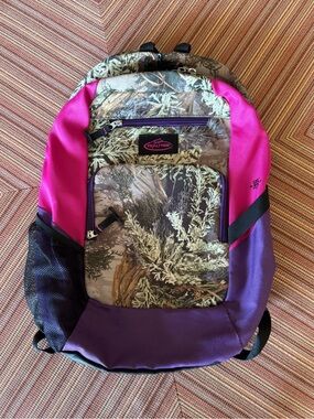 Realtree Camo Pink & Purple Womens Backpack